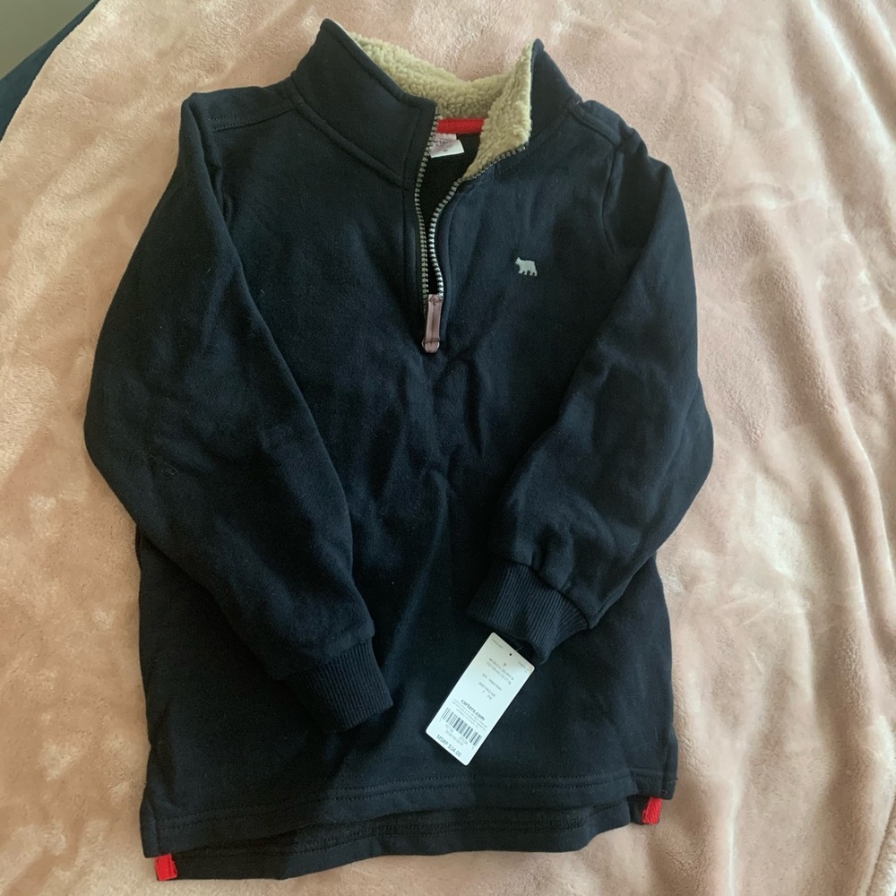 Blue carters winter top